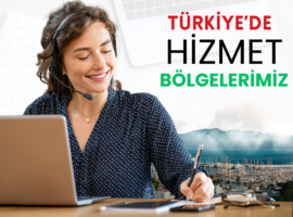 Hizmet Bölgelerimiz